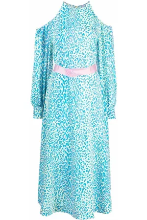 Stella McCartney Leopard-print belted dress