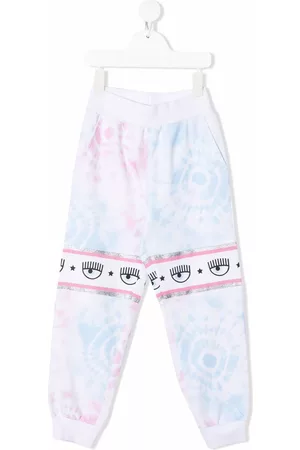 Chiara Ferragni Tie-dye print track pants