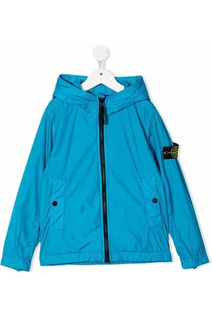 Stone Island Logo-patch sleeve jacket