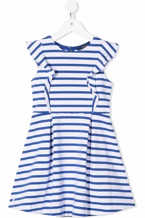 Ralph Lauren Striped short-sleeve day dress