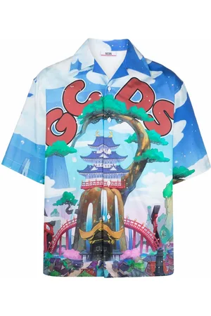 GCDS Graphic-print short-sleeve shirt