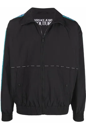 VERSACE Logo-tape jacket