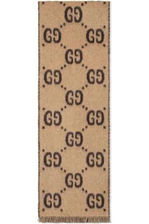 Gucci Interlocking G wool scarf
