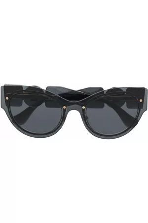 VERSACE Medusa-plaque cat eye-frame sunglasses