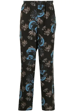 UNDERCOVER Printed straight-leg trousers