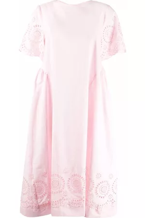 P.A.R.O.S.H. Broderie Anglaise midi dress