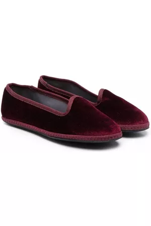 SIOLA Slip-on velvet loafers
