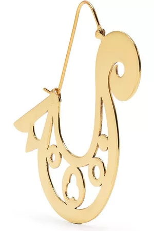 Patou Asymmetric cut-out earrings