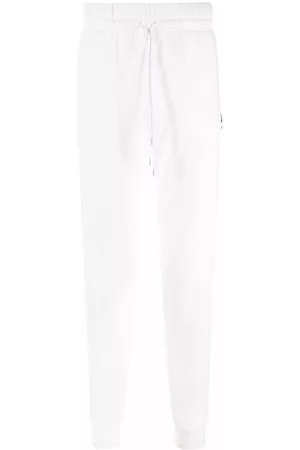 Maison Kitsuné Logo-patch slim-fit track pants