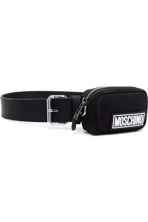 Moschino Logo-pouch belt
