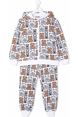 Moschino All-over logo print tracksuit set