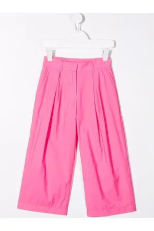 PUCCI Junior Straight-leg box-pleat trousers