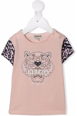 Kenzo Tiger-print cotton T-shirt