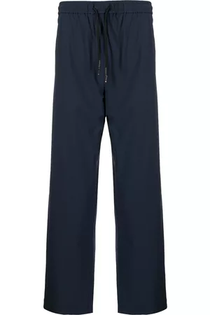 Off-Duty Embroidered-logo drawstring-waist track trousers