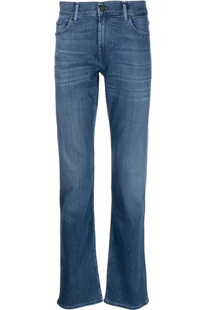 7 for all Mankind Men Straight - Standard straight-leg jeans