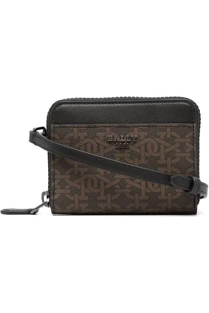 Bally Bivyon monogram print wallet