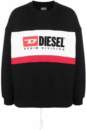 Diesel Logo-print crew neck sweatshirt