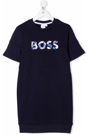HUGO BOSS Logo-print T-shirt dress