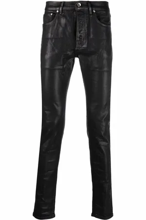 Purple Brand Slim-fit coated jeans