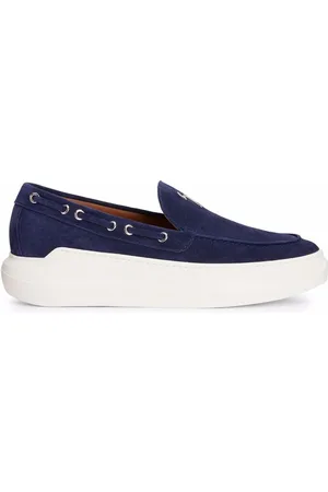 Giuseppe Zanotti Conley navy loafers