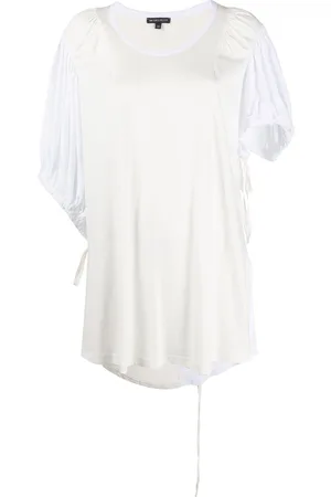 ANN DEMEULEMEESTER Contrast sleeve oversized T-shirt