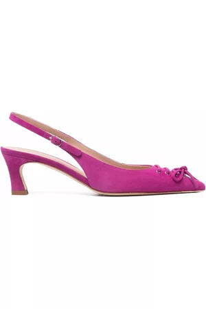 Scarosso Livv suede 55mm pumps
