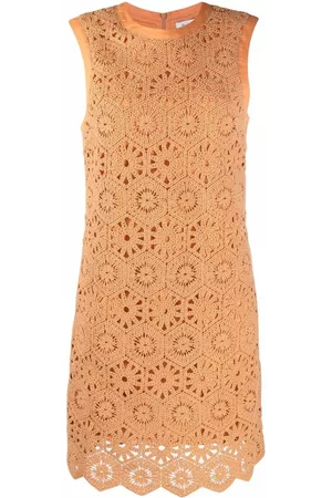Rodebjer Tulip crochetd-design dress