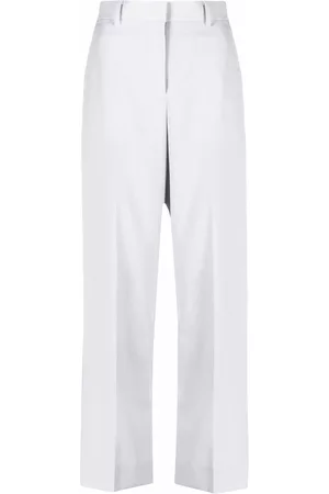 SACAI Side-stripe straight-leg trousers