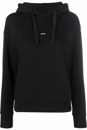 A.P.C. Christaina logo-print hoodie
