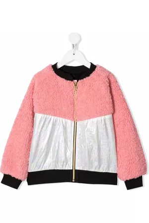 Wauw Capow by Bangbang Faux shearling-panelled bomber jacket
