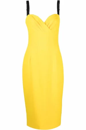 Dolce & Gabbana Sweetheart-neck strap dress