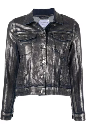 Madison.Maison Metallic denim jacket