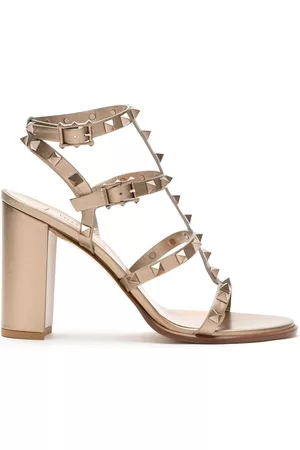 VALENTINO GARAVANI Rockstud 90mm ankle-strap sandals