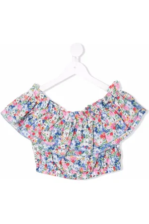 MONNALISA Floral-print blouse