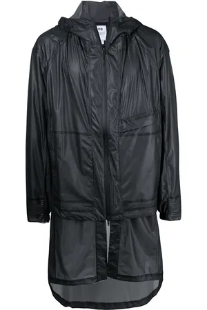Y-3 Logo-print hooded jacket