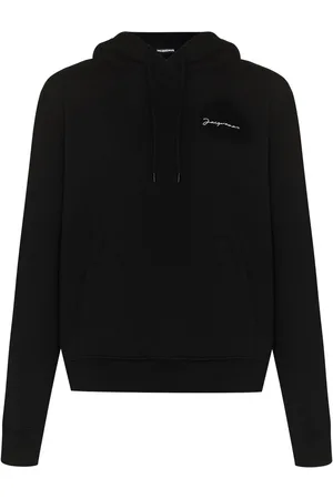 Jacquemus Logo-embroidered cotton hoodie