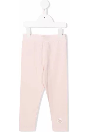 Moncler Logo patch mid-rise leggings