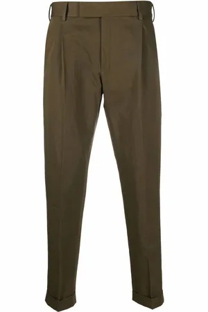 PT Torino Cropped tapered-leg trousers