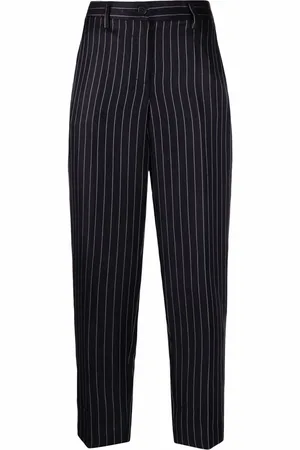 P.A.R.O.S.H. Pinstripe straight-leg trousers