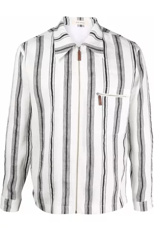 WALES BONNER Stripe-print shirt