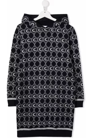 Chloé Logo print hooded dress