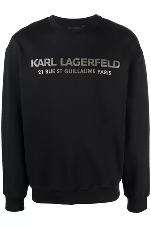 Karl Lagerfeld Men Sweatshirts - Logo-print sweatshirt