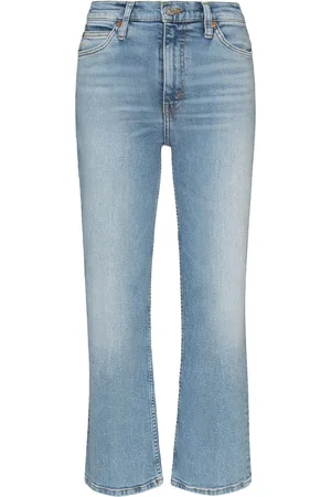 RE/DONE 70s cropped straight-leg jeans