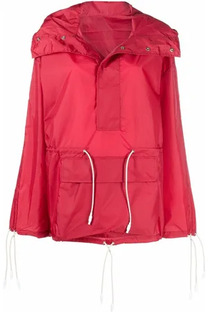 SUNNEI Drawstring hooded pullover jacket