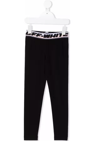 OFF-WHITE Logo-waistband leggings