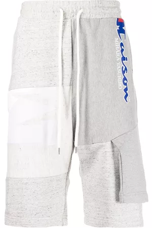Maison Mihara Yasuhiro Side logo-print shorts