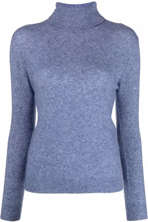LISKA Cashmere-silk roll-neck jumper