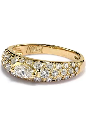 JACQUIE AICHE 14kt marquise cut diamond ring