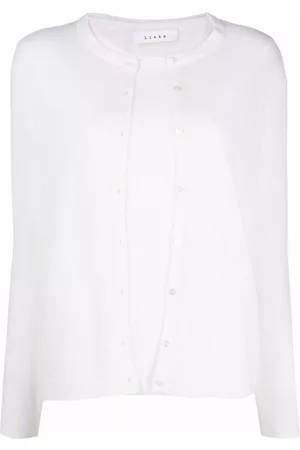 LISKA Double-layer merino-cashmere cardigan
