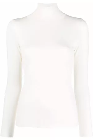 LISKA Fine-knit roll-neck jumper